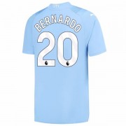 Billige Fotballdrakter Manchester City 2023-24 Bernardo Silva 20 Hjemmedrakt Kortermet..